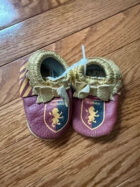 Freshly Picked Harry Potter Moccasins Gryffindor Gold & Red